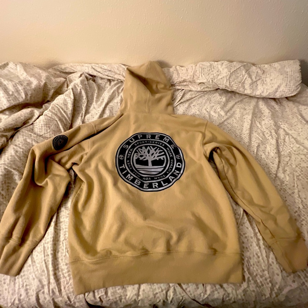 Supreme x Timberland medium hoodie with reflective back logo